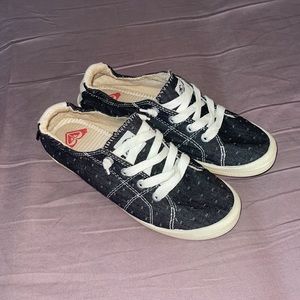 Roxy Surf Slip on Shoes Sneakers Denim Size 7.5